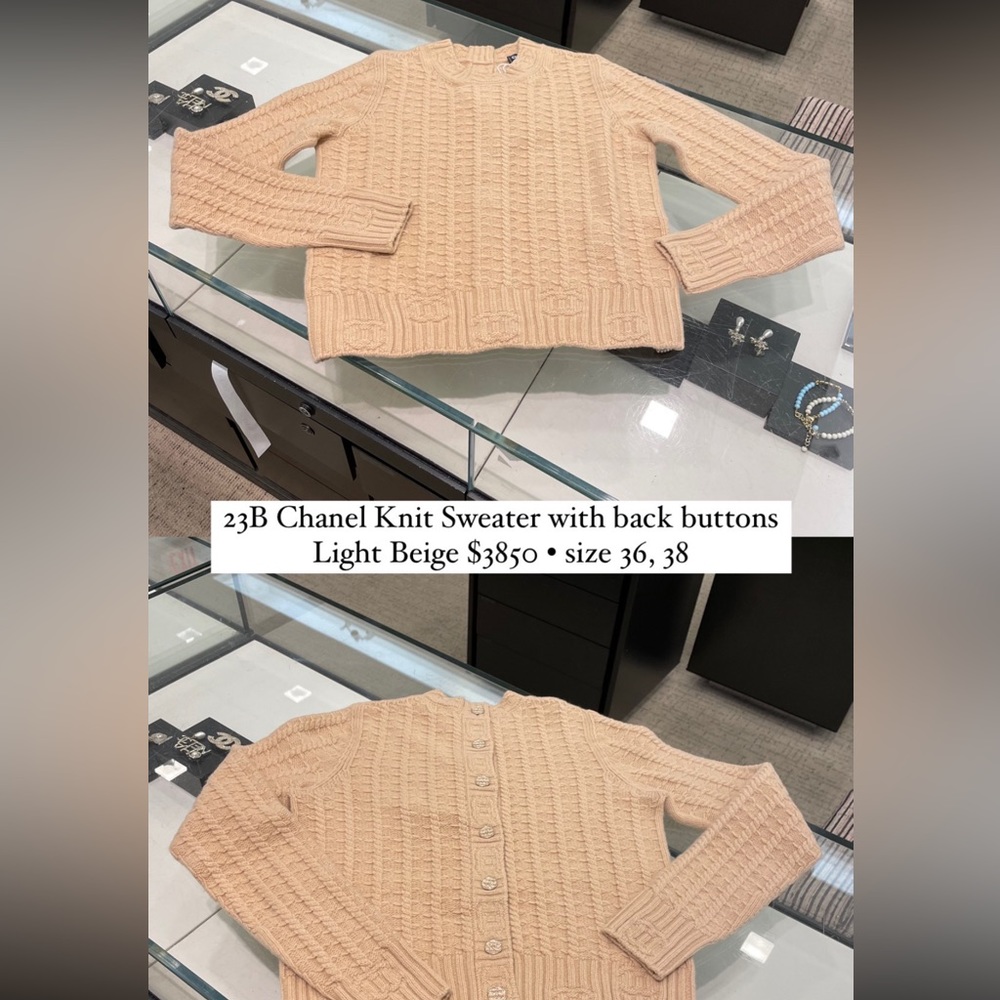 NWOT AUTHENTIC CHANEL CASHMERE DRESS - Picture 7 of 8